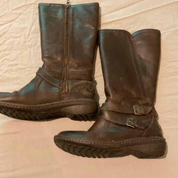 Brown Knee-High Boots - Picture 2 of 2